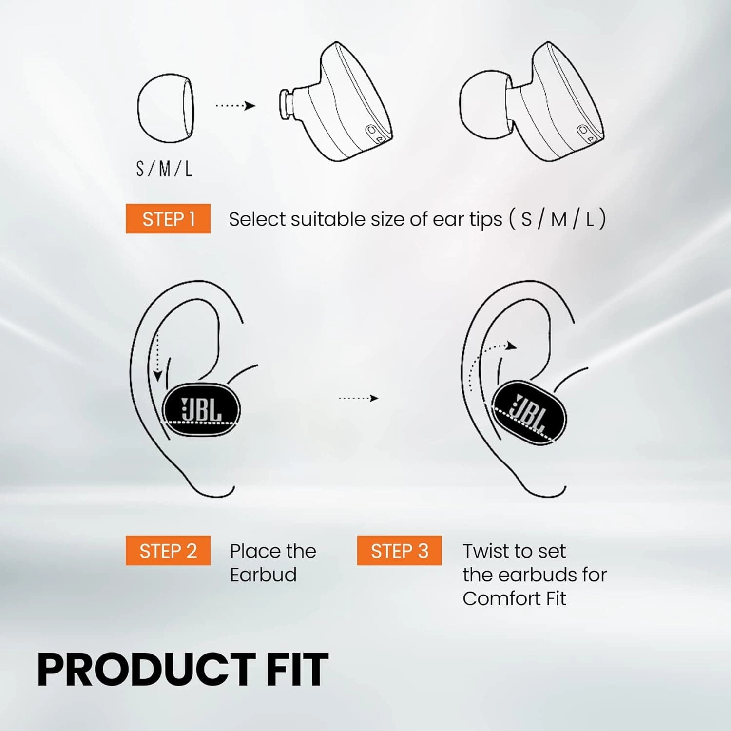 JBL Tune 130NC TWS In-Ear Headphones - True Wireless Bluetooth headphones in charging case with Active Noise Cancelling and up to 40 hours battery life - Black