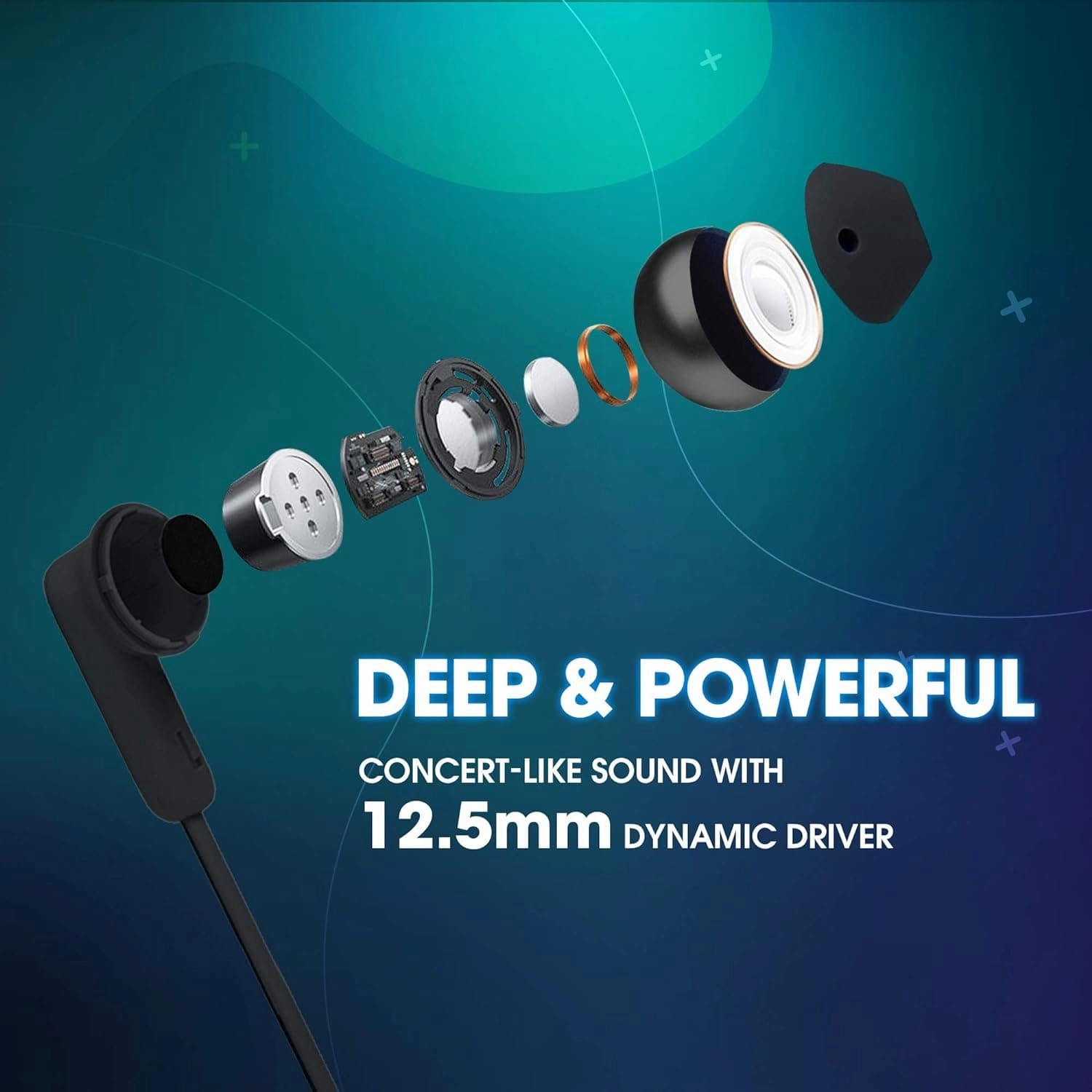 JBL TUNE 215BT Wireless Bluetooth 5.0 Earbud Headphones with Mic, 16-Hour Battery Life, Black