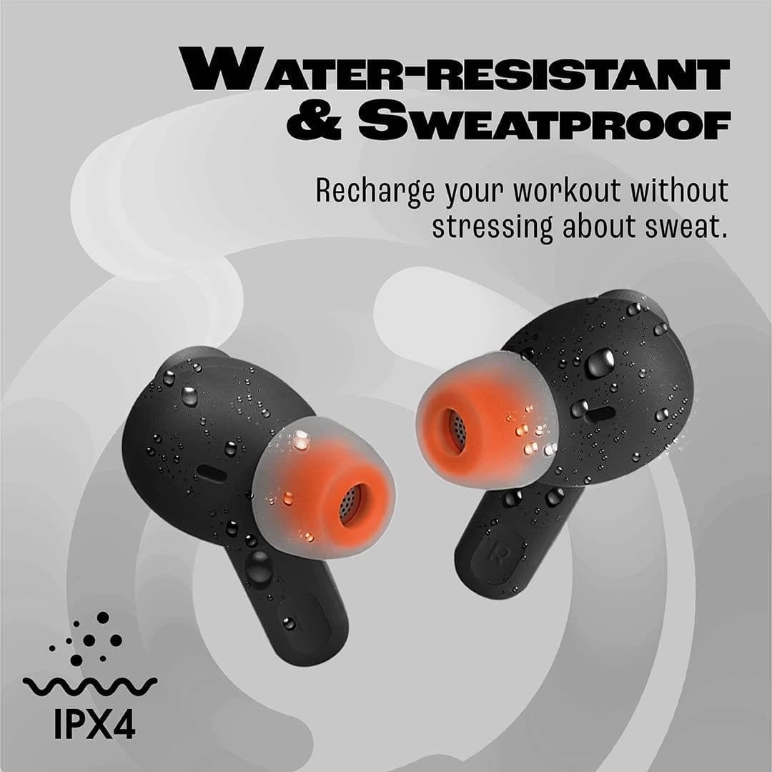 JBL Tune 230 NC TWS - Waterproof True Wireless Noise Cancelling In-Ear Headphones in Black - With Up to 40 Hours of Music Playback