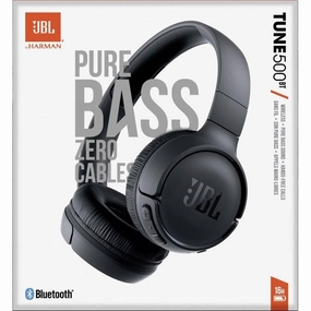 JBL Tune 500 BT On-ear headphones Bluetooth Black Noise cancelling Headset, Foldable over ear headphones,wireless earphones,headphone accessories,bluetooth earbuds