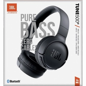 JBL Tune 500 BT On-ear headphones Bluetooth Black Noise cancelling Headset, Foldable home and kitchen gadgets, smart home electronics, kitchen tech gadgets