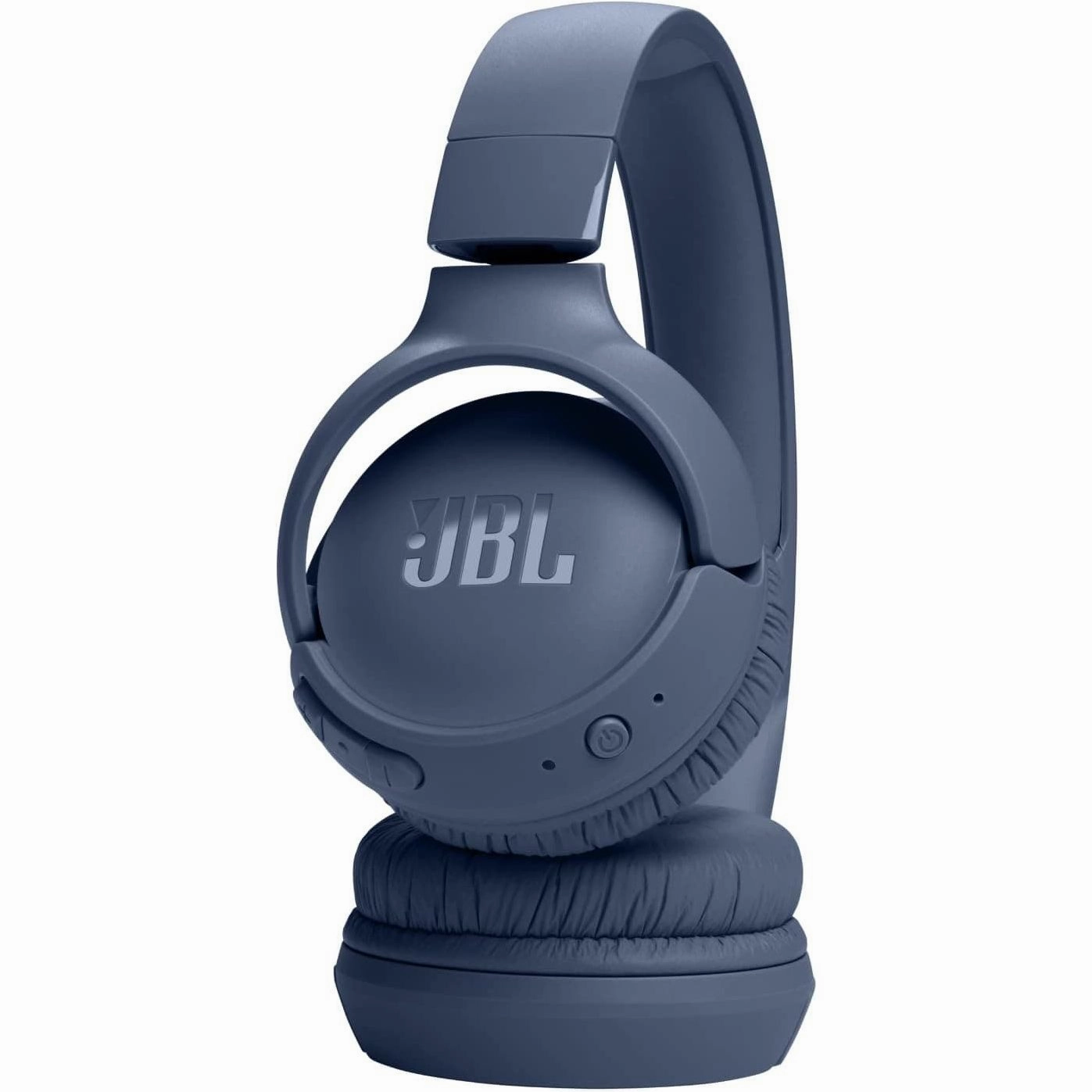JBL Tune 520BT Wireless On-Ear Headphones, JBL Pure Bass Sound, Bluetooth 5.3, Hands-Free Calls, 57-Hour Battery - Blue