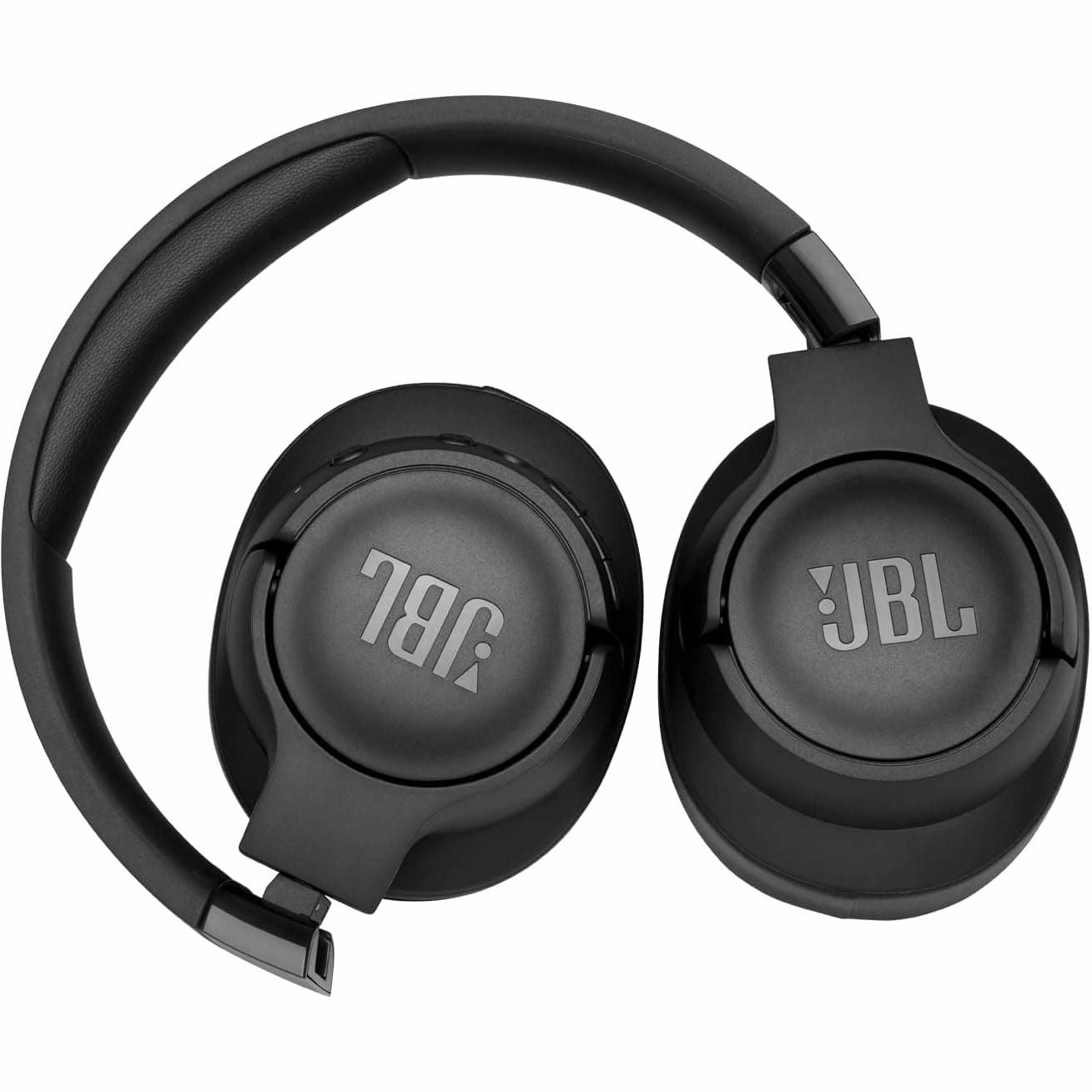 JBL Tune 760NC Wired and Wireless Over-Ear Headphones with Built-In Microphone, Active Noise Cancelling and Hands-Free Controls, in Black