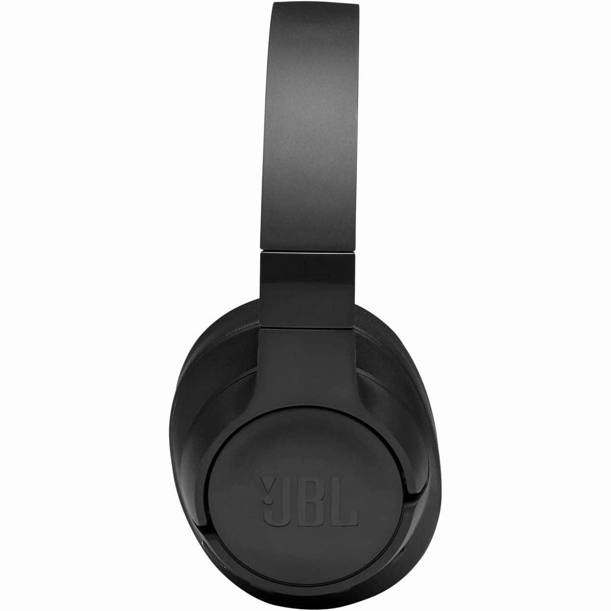 JBL Tune 760NC Wired and Wireless Over-Ear Headphones with Built-In Microphone, Active Noise Cancelling and Hands-Free Controls, in Black