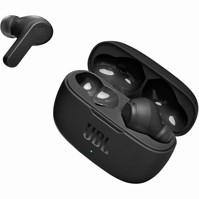 JBL Wave 200 TWS Earbuds True wireless, Deep Bass, Hands Free calls - Black