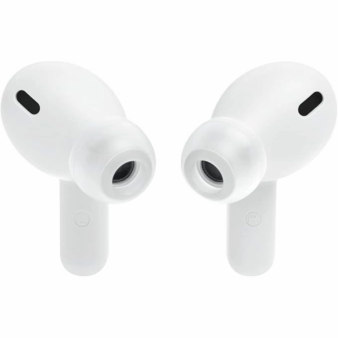 JBL Wave 200 TWS Wireless Earbuds  Deep Bass, Bluetooth, IPX2, Charging Case - White