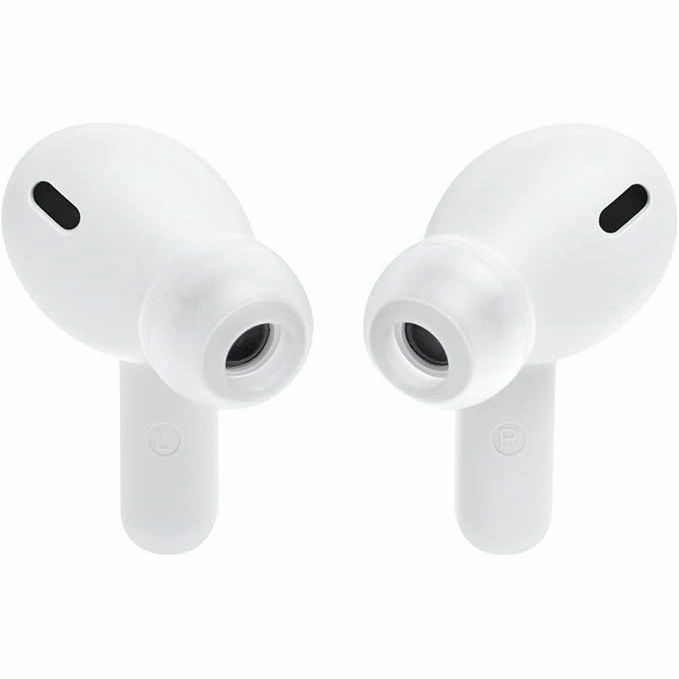 JBL Wave 200 TWS Wireless Earbuds  Deep Bass, Bluetooth, IPX2, Charging Case - White