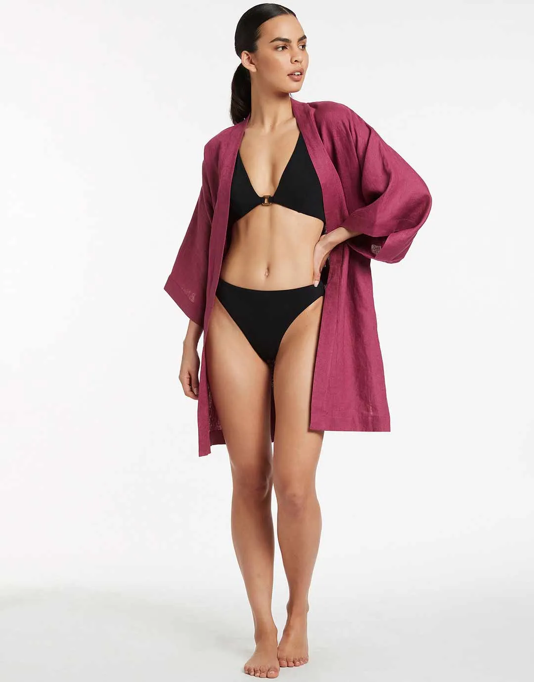Jetset Beach Robe - Orchid