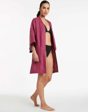 Jetset Beach Robe - Orchid
