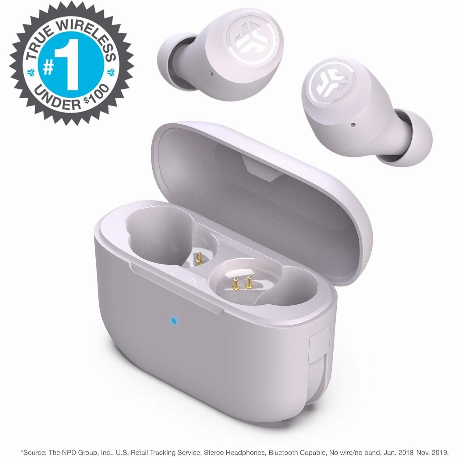 JLab GO Air Pop In-Ear True Wireless Earbuds - Lilac home and kitchen gadgets, smart home electronics, kitchen tech gadgets