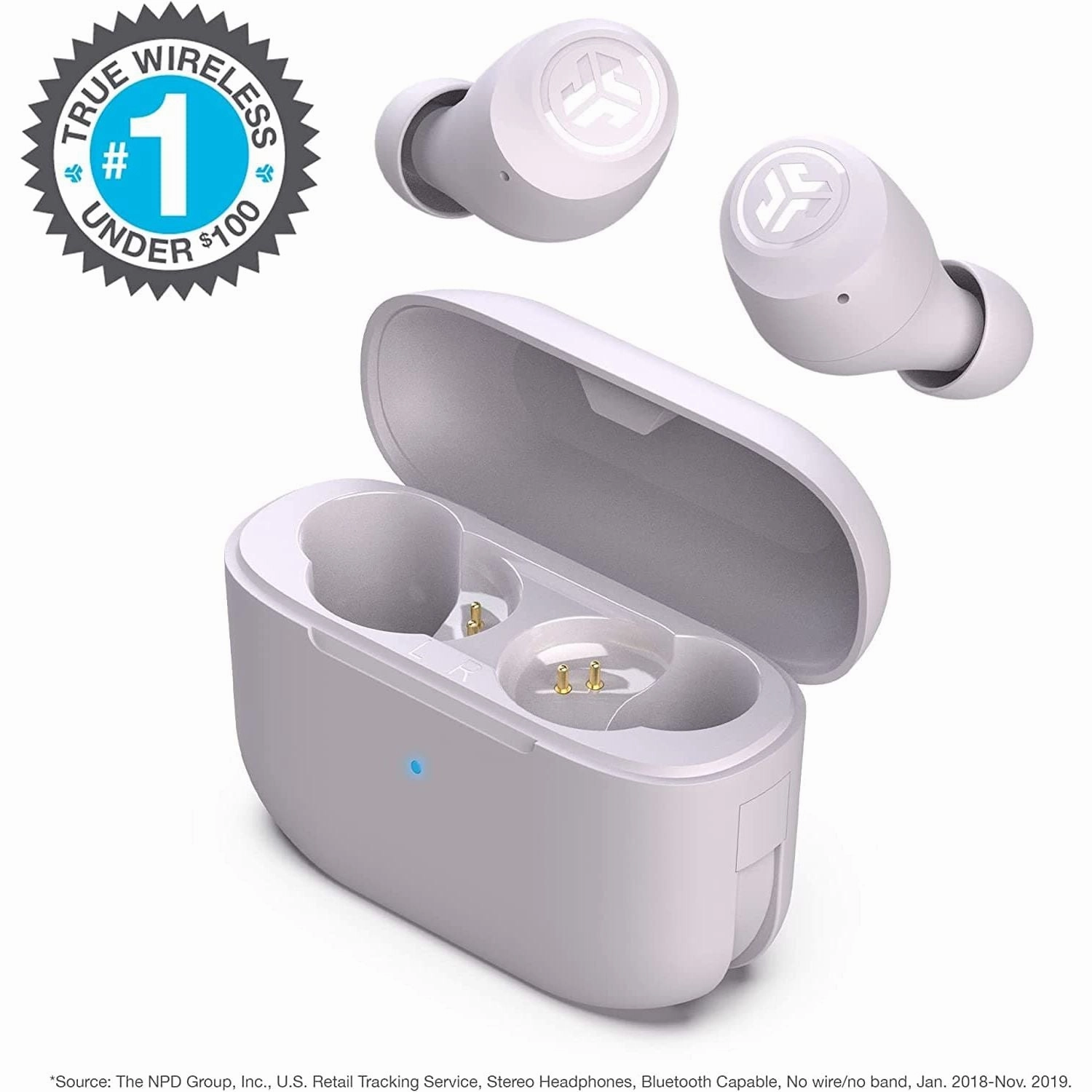 JLab Go Air Pop True Wireless Earbuds - Lilac
