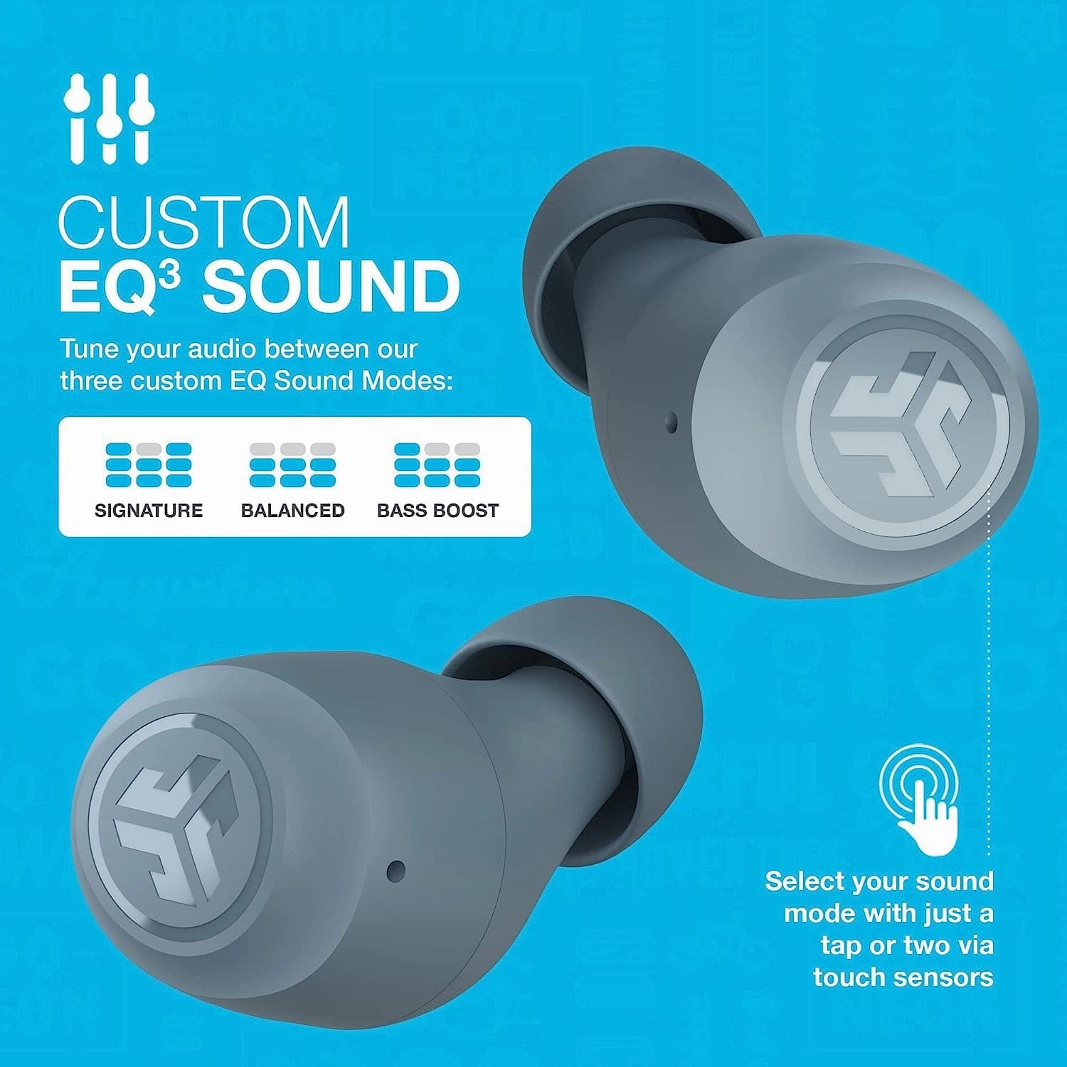 JLab Go Air Pop True Wireless Earbuds - Slate