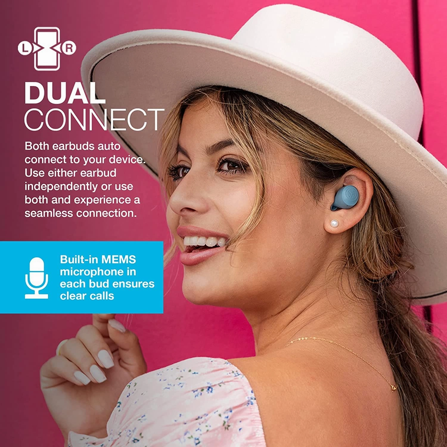 JLab Go Air Pop True Wireless Earbuds - Slate