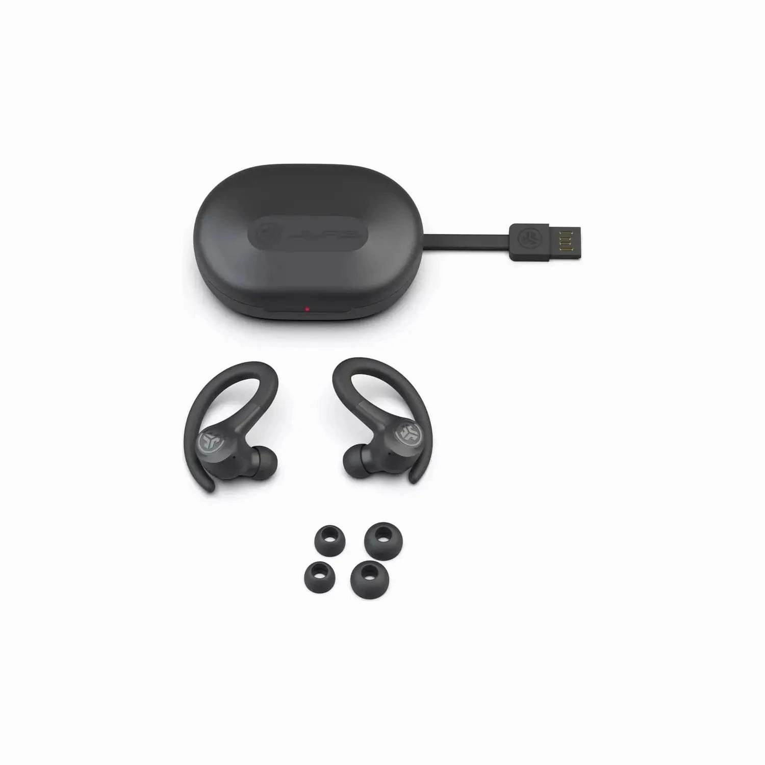 JLab GO Air Sport True Wireless Earbuds  Graphite