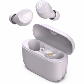 JLab JBuds Air True Wireless Earbuds - Bluetooth Earphones with USB Charging Case, IP55 Sweat-Resistant, Custom EQ3 Sound, Lilac bluetooth headphones, cheap wireless headphones, headphones with mic
