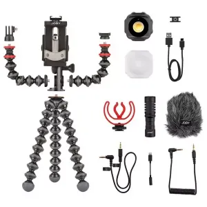 JOBY Gorilla Pod Mobile Vlogging Kit playstation 5, ps5 accessories, playstation games online
