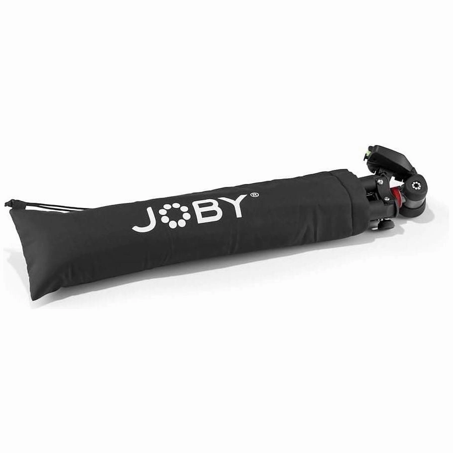 JOBY Compact Advanced Camera Tripod with 3-Way Head - Universal ?-20?? Quick Release, Carrying Bag Included - Compatible with CSC, DSLR, Mirrorless Cameras, Smartphones - Black