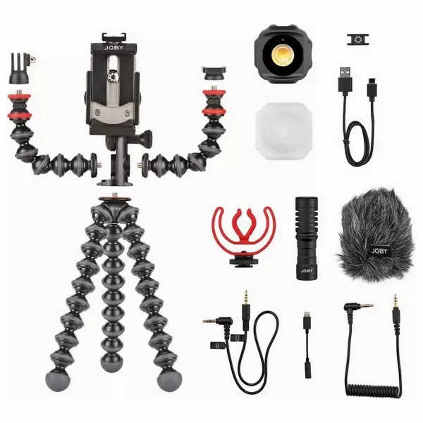 JOBY Gorilla Pod Mobile Vlogging Kit nintendo switch accessories, buy nintendo switch, best switch games