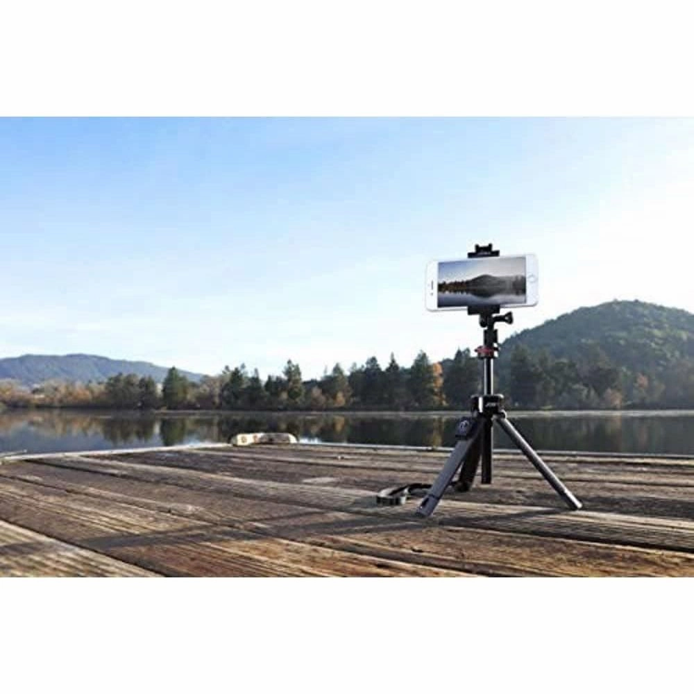 Joby GripTight Pro TelePod JB01534-BWW - Versatile Tripod/Monopod/Selfie Stick with Bluetooth Remote for Smartphones, Action Cameras & Cameras - 1kg Capacity, 360 Ballhead, 1/4" Mount