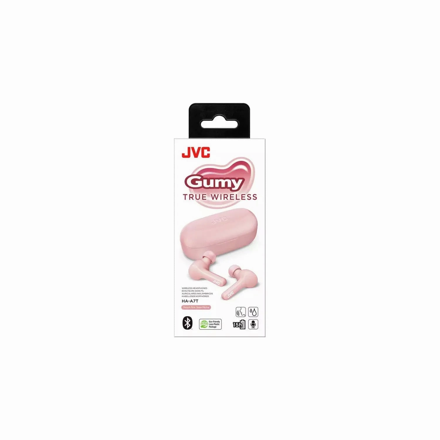 JVC Gumy In-Ear True Wireless Earbuds - Pink