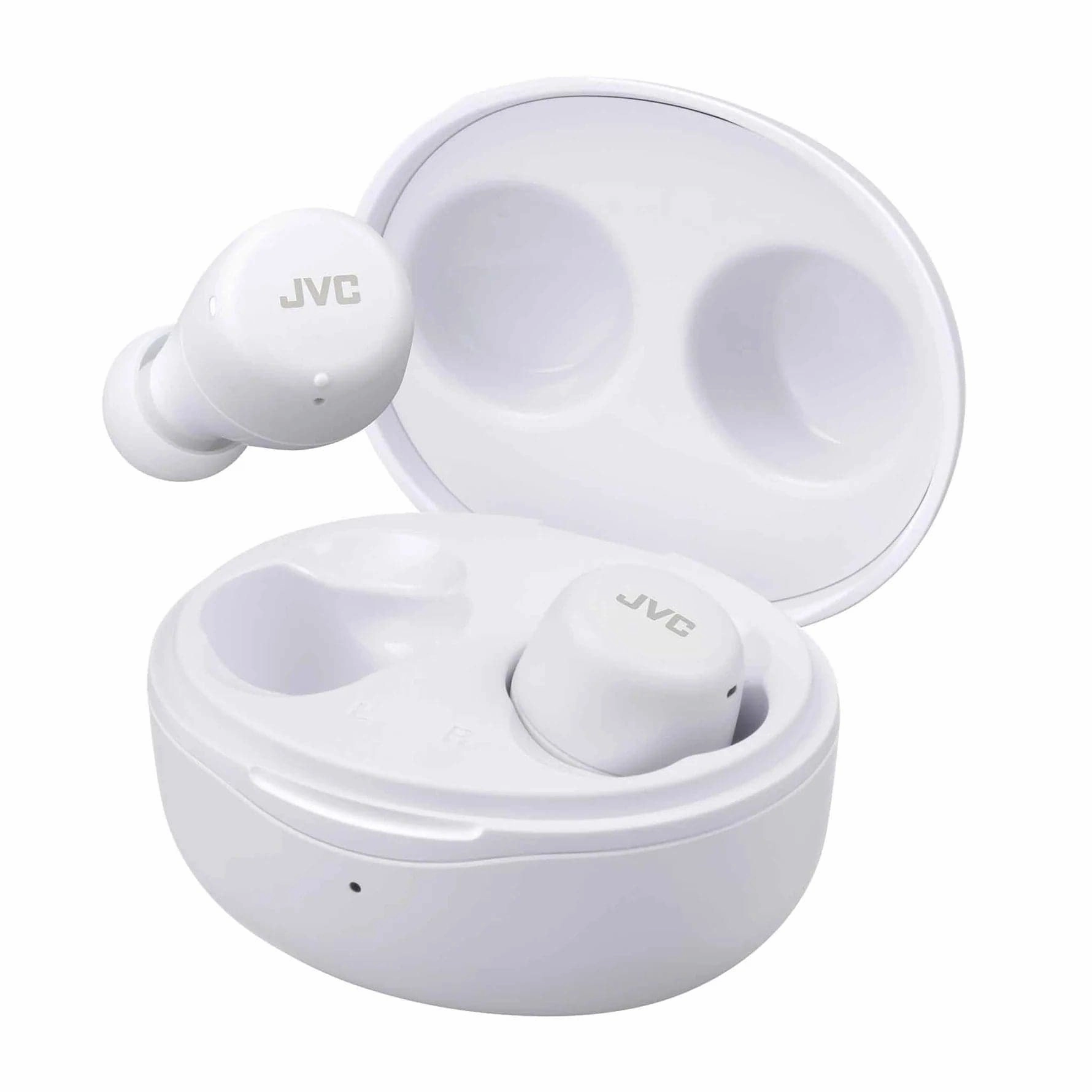 JVC HA-A5T-W Gumy Mini  Wireless Earbuds with Mic - Coconut White