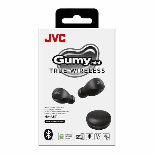 JVC HA-A6T Wireless Earphones - Black