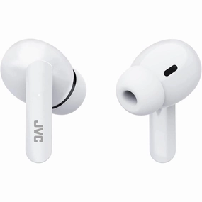 JVC HA-B5T True Wireless Bluetooth Earbuds - White bluetooth headphones, cheap wireless headphones, headphones with mic
