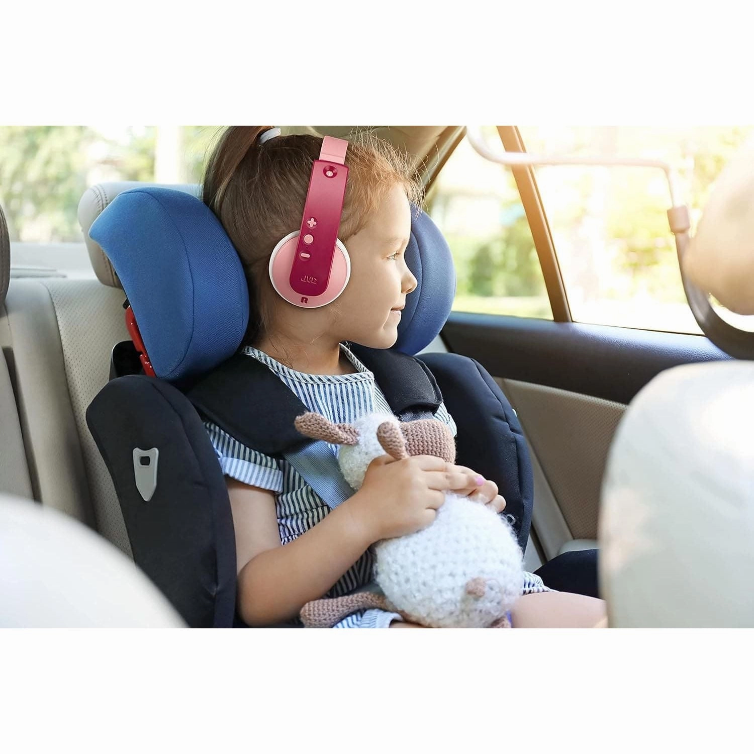 JVC HA-KD10W Wireless Tinyphones for Kids - Pink