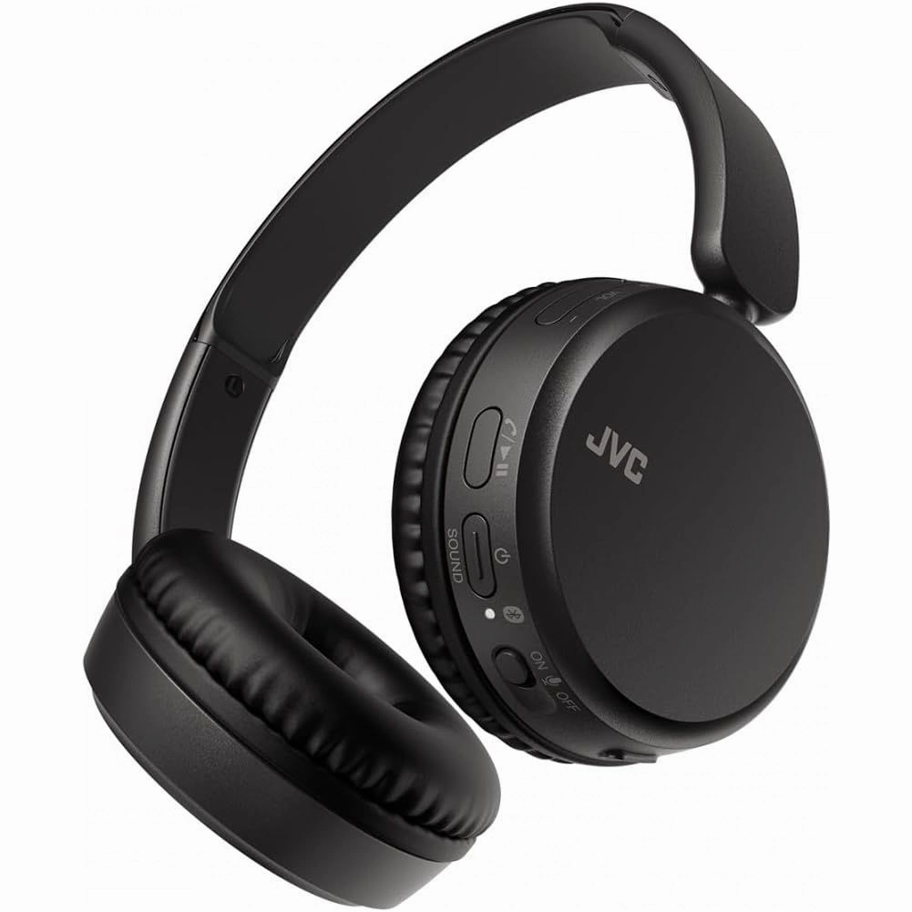 JVC HA-S36W-B Headphone, Black earbuds and headphones, true wireless earbuds, noise cancelling earbuds