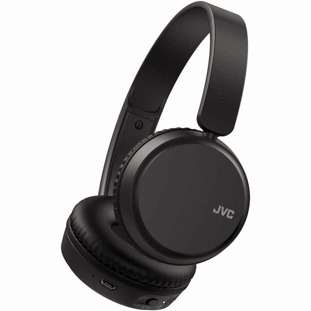 JVC HA-S36W Wireless Bluetooth On-Ear Headphones - Black earbuds and headphones, true wireless earbuds, noise cancelling earbuds
