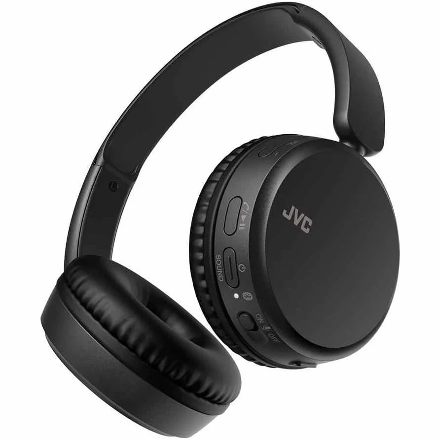 JVC HA-S36WA Bluetooth 5.2 Headphones Lightweight Over Ear - Black