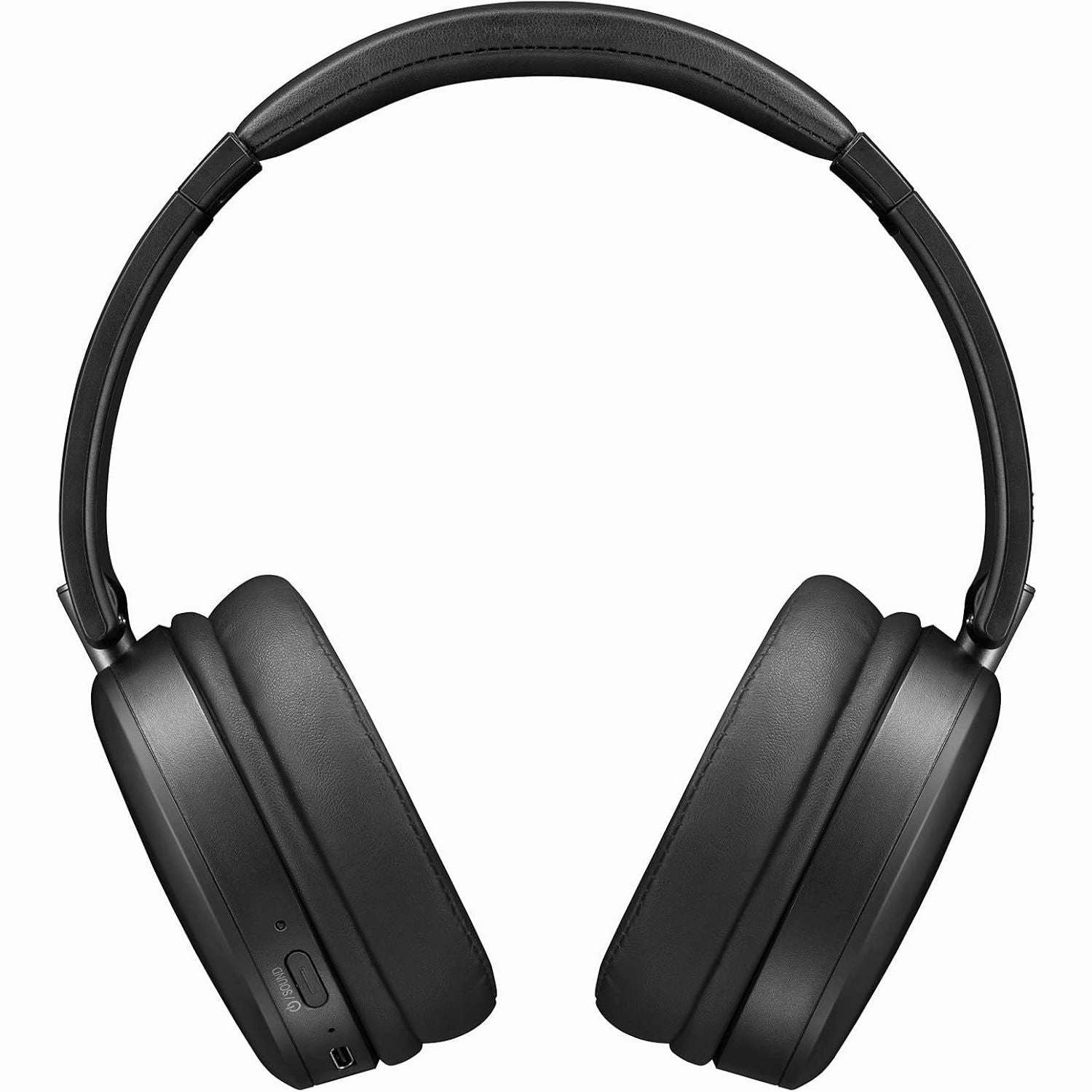 JVC HAS91N Noise Cancelling Bluetooth Headphones - Black