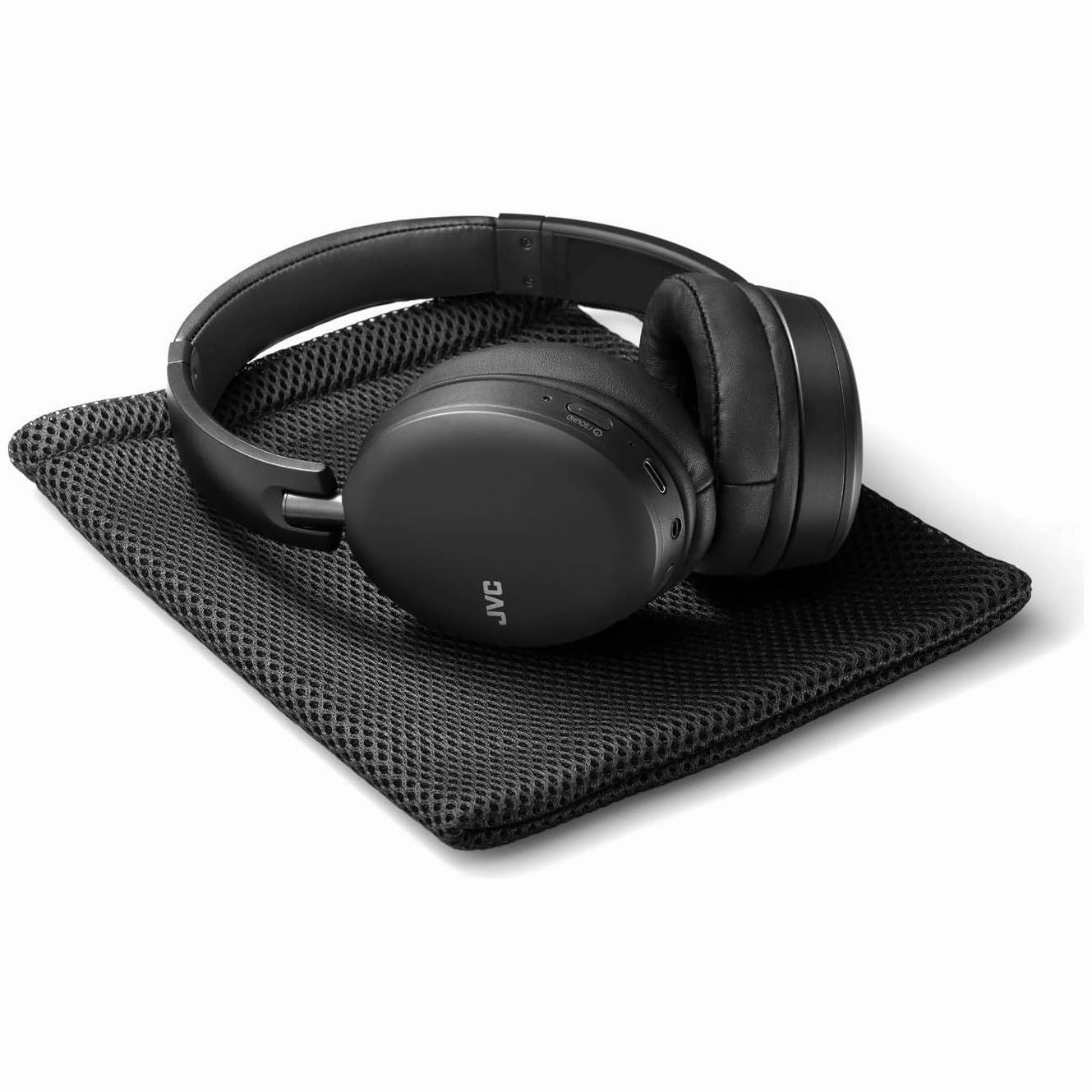 JVC HAS91N Noise Cancelling Bluetooth Headphones - Black