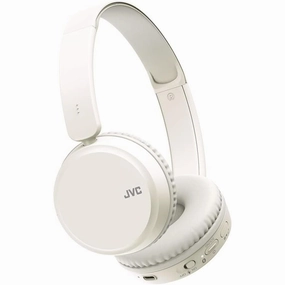 JVC On-Ear Bluetooth Wireless Headset (HA-S36W-W-U) - White bluetooth headphones, cheap wireless headphones, headphones with mic