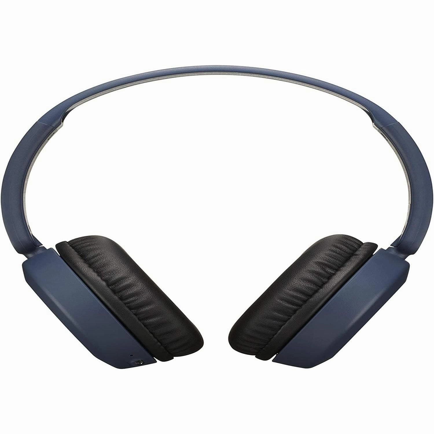 JVC Wireless Bluetooth Foldable Deep Bass On Ear Lightweight HA-S31BT Headphones, Blue
