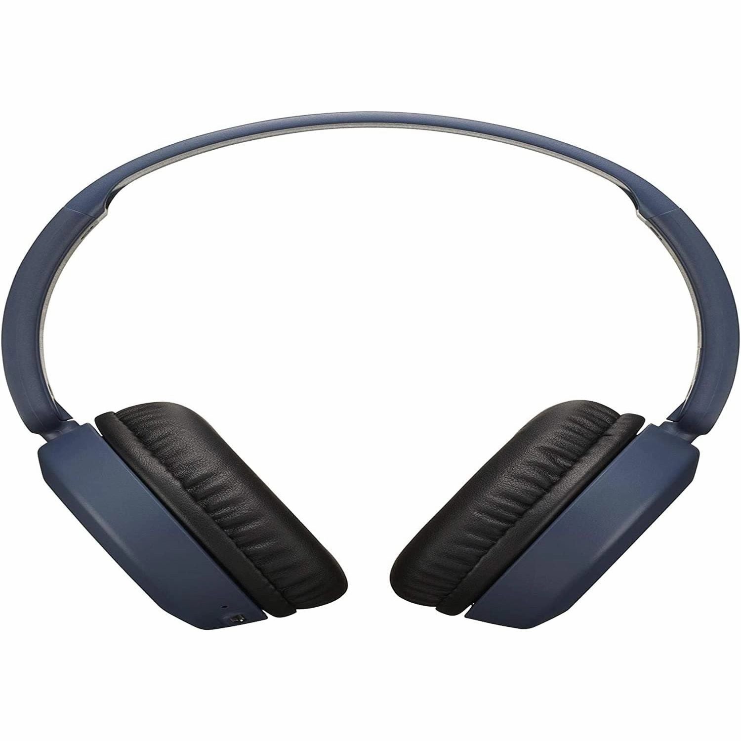 JVC Wireless Bluetooth Foldable Deep Bass On Ear Lightweight HA-S31BT Headphones, Blue