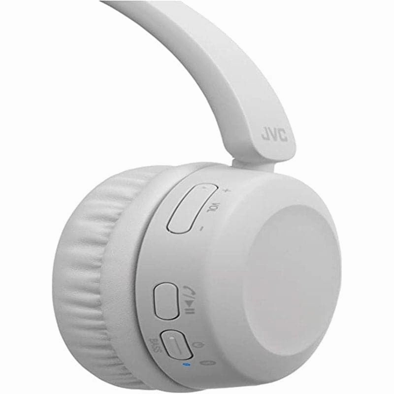 JVC Wireless Bluetooth Foldable Deep Bass On Ear Lightweight HA-S31BT Headphones, Gray