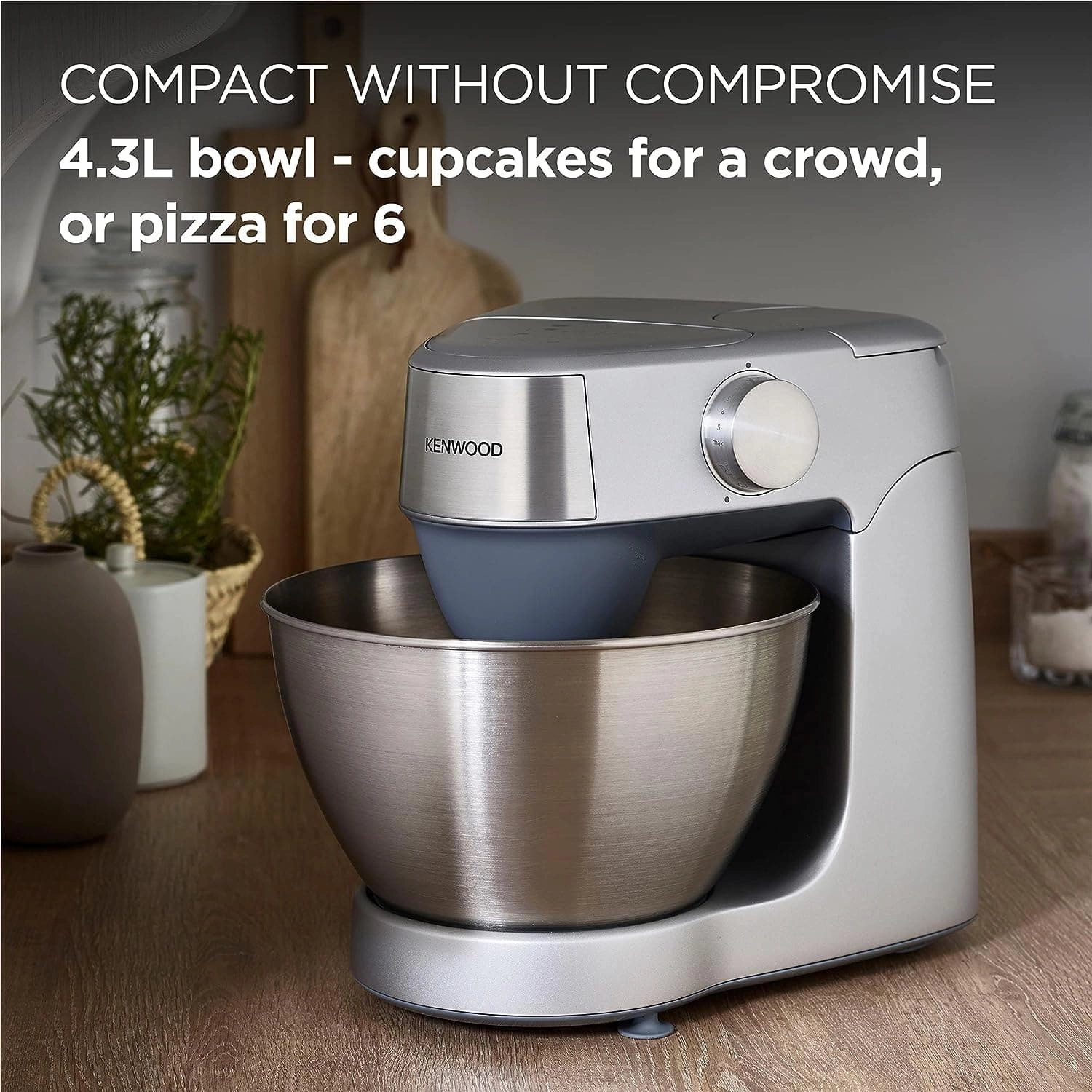 Kenwood KHC29.A0SI Prospero Stand Mixer - Stainless Steel