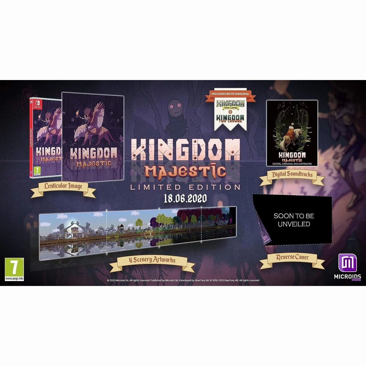 Kingdom Majestic: Limited Edition -Nintendo Switch