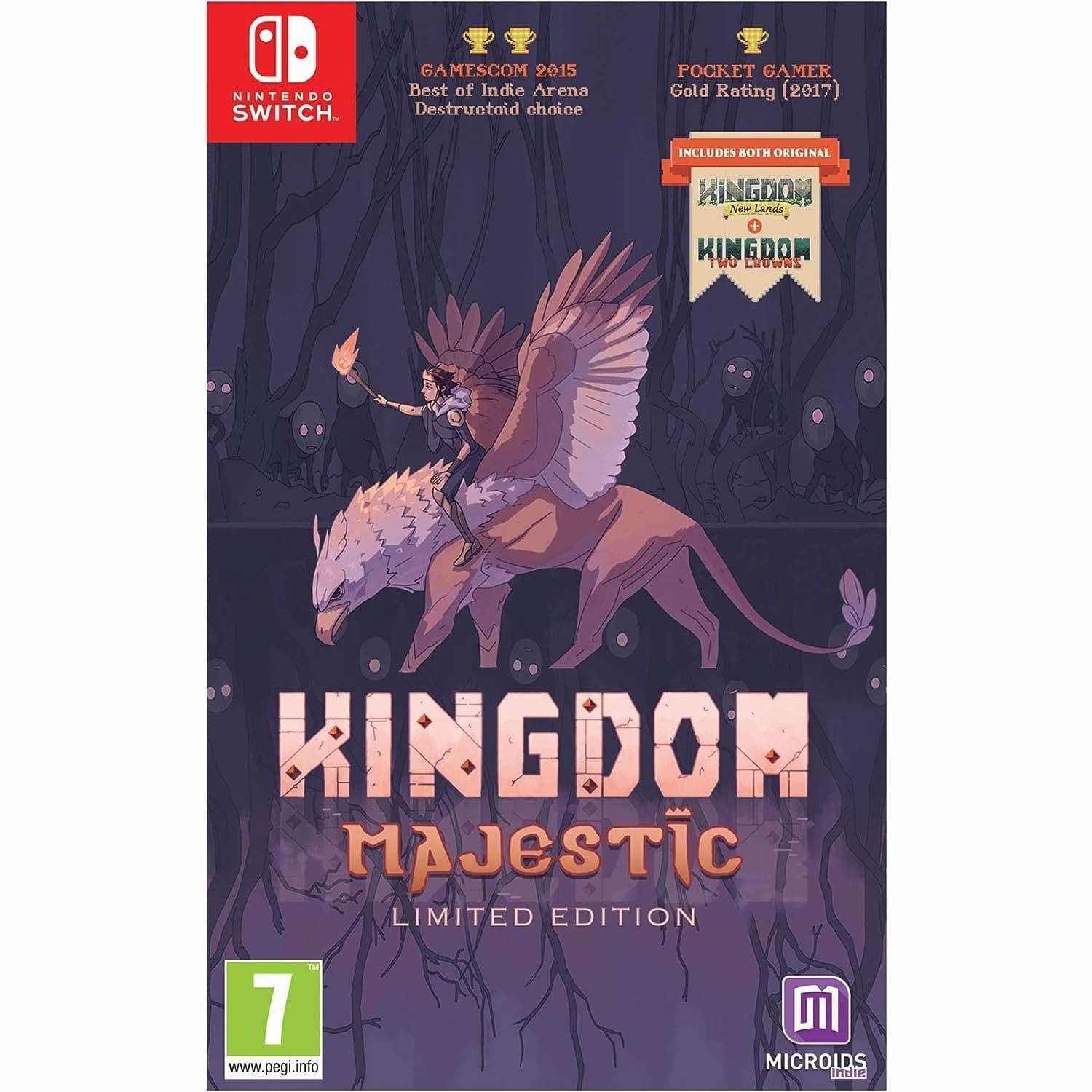 Kingdom Majestic: Limited Edition -Nintendo Switch smartwatch accessories, apple watch bands, charging dock for smartwatch