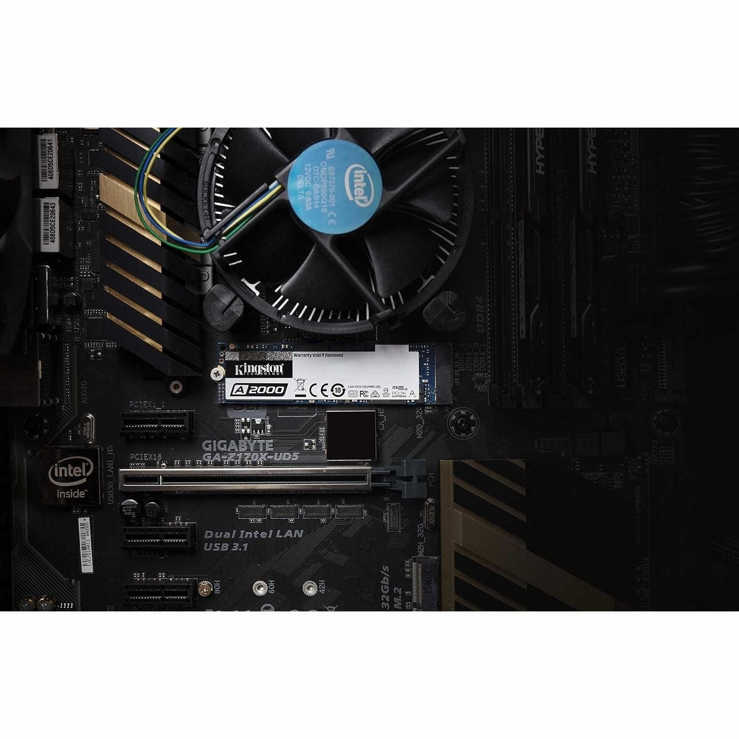 Kingston A2000 (SA2000M8/250G) SSD NVMe PCIe M.2 2280, 250 GB
