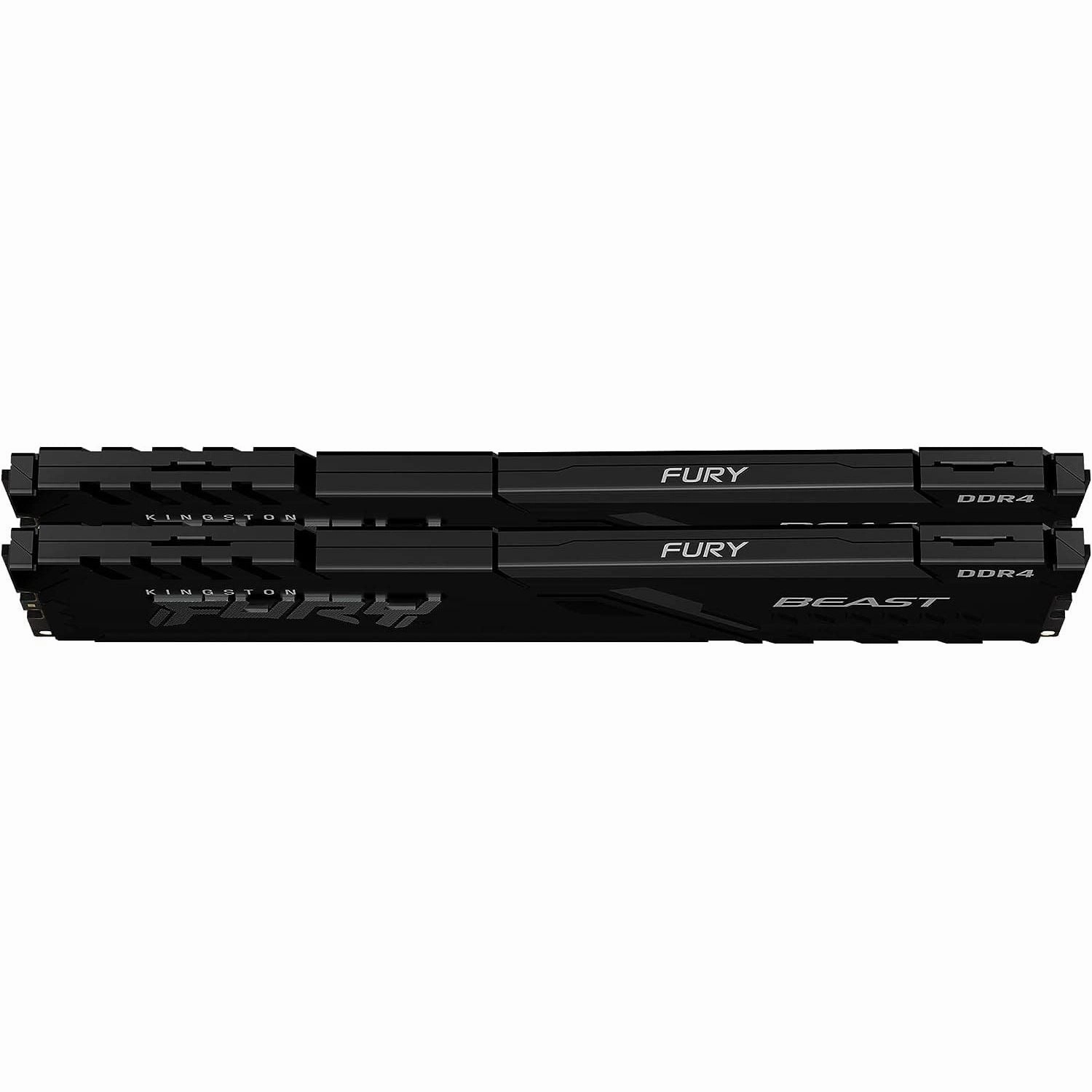 Kingston FURY Beast 16GB (2x8GB) DDR4 3600MHz CL17 Desktop Memory Kit - KF436C17BBK2/16