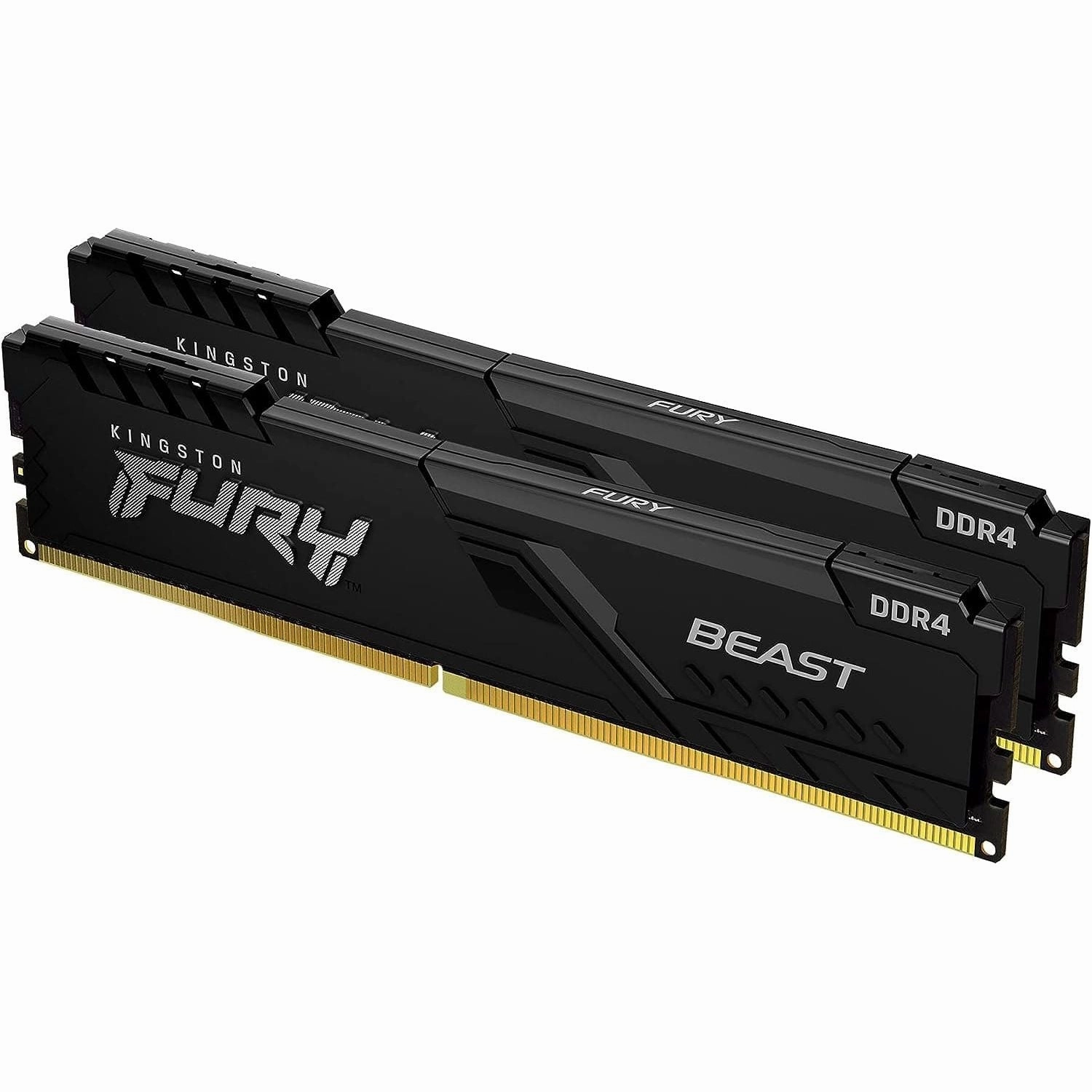 Kingston FURY Beast 16GB (2x8GB) DDR4 3600MHz CL17 Desktop Memory Kit - KF436C17BBK2/16 computing devices, pc accessories, cheap computer online