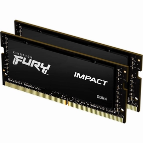 Kingston FURY Impact 32 GB (2 x 16 GB) 2666MHz DDR4 CL15 Laptop Memory Kit of 2 KF426S15IB1K2/32 computing devices, pc accessories, cheap computer online