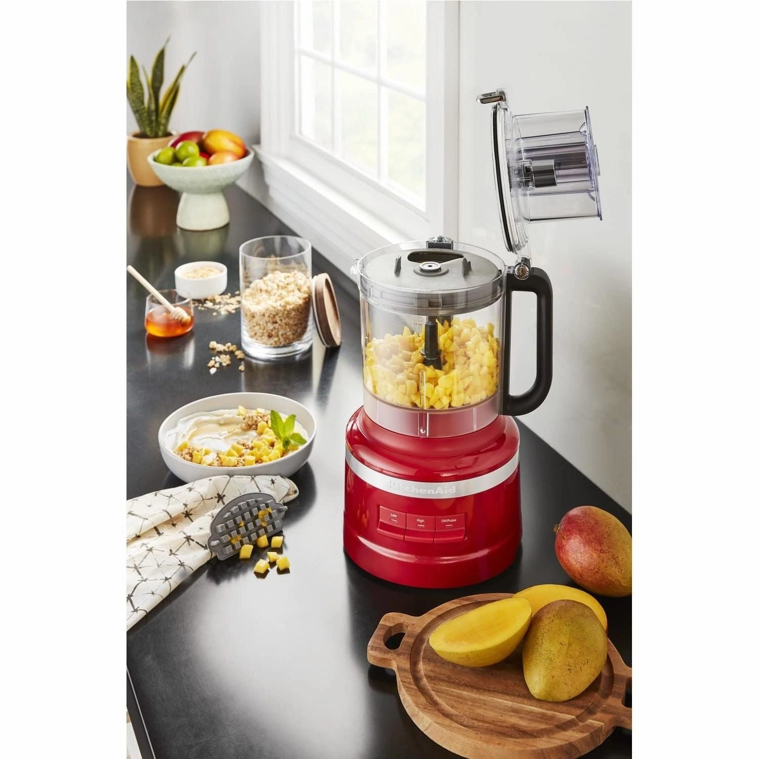 KitchenAid 3.1L Food Processor  Empire Red (Model 5KFP1319BER)