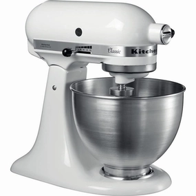 KitchenAid K45 Classic Stand Mixer, 4.3L, 275W, 10 Speeds, Includes Whisk, Beater, Dough Hook, White (5K45SSBWH) phone accessories, mobile phone cases, best charging cable
