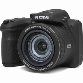 KODAK Pixpro Astro Zoom AZ405 - Digital Bridge Camera, 42x Zoom, 24 mm Wide-angle Lens, 20 Megapixels, 3" LCD Display, 1080p Full HD Video, OIS, AA Battery - Black camera and photography, photography gear, professional camera kits