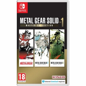 Konami Metal Gear Solid: Master Collection Vol. 1  Nintendo Switch (Black) smartwatch accessories, apple watch bands, charging dock for smartwatch