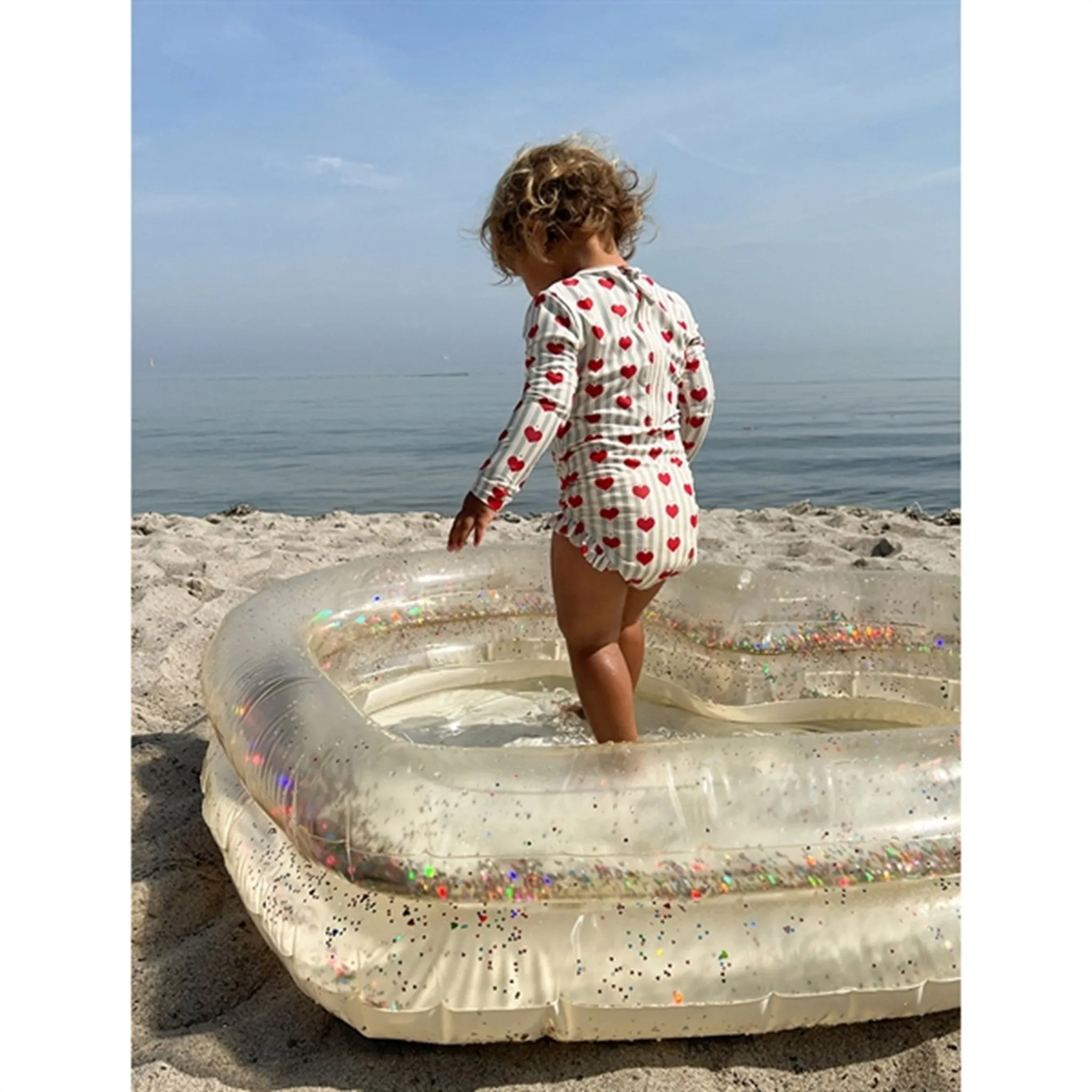 Konges Sljd Amour Blue Stripe Nomi Swimsuit