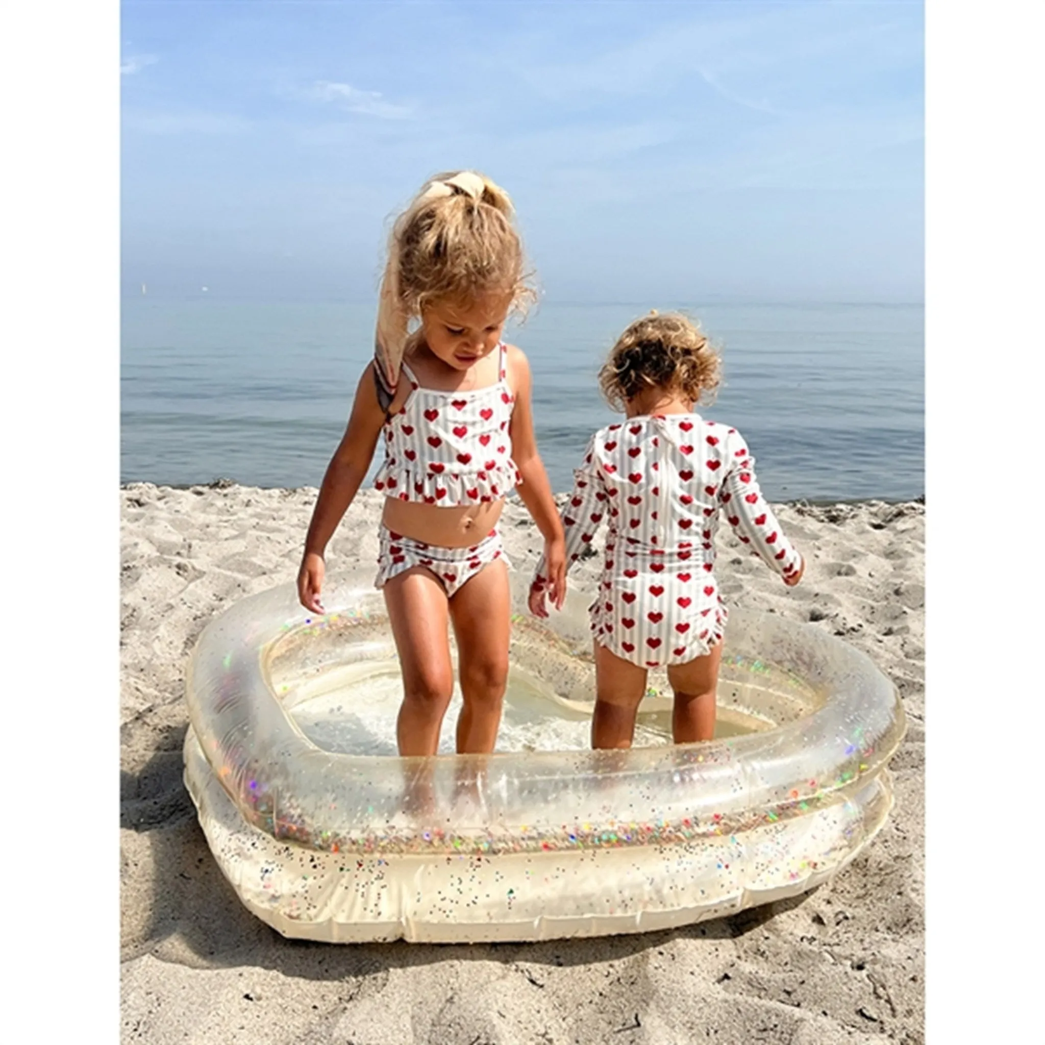 Konges Sljd Amour Blue Stripe Nomi Swimsuit